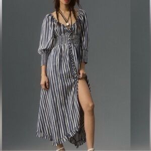 Anthropologie swept away Sweetheart Dress NWOT